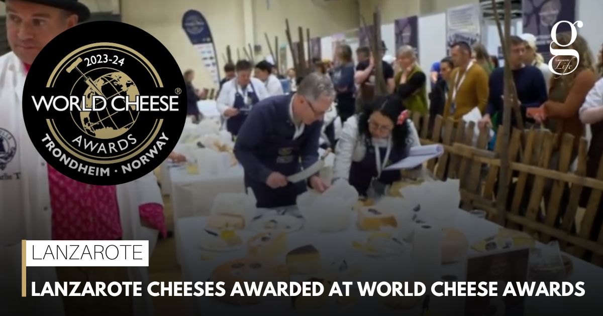 Lanzarote cheeses awarded at World Cheese Awards