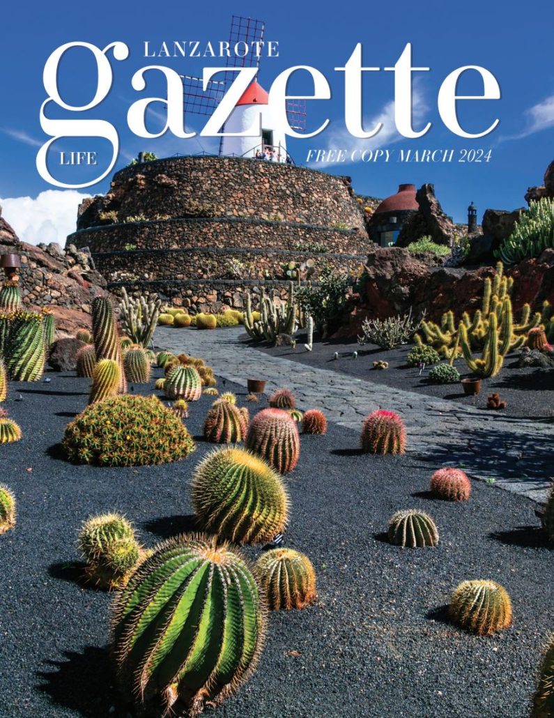 The cover for the Gazette Life March magazine.